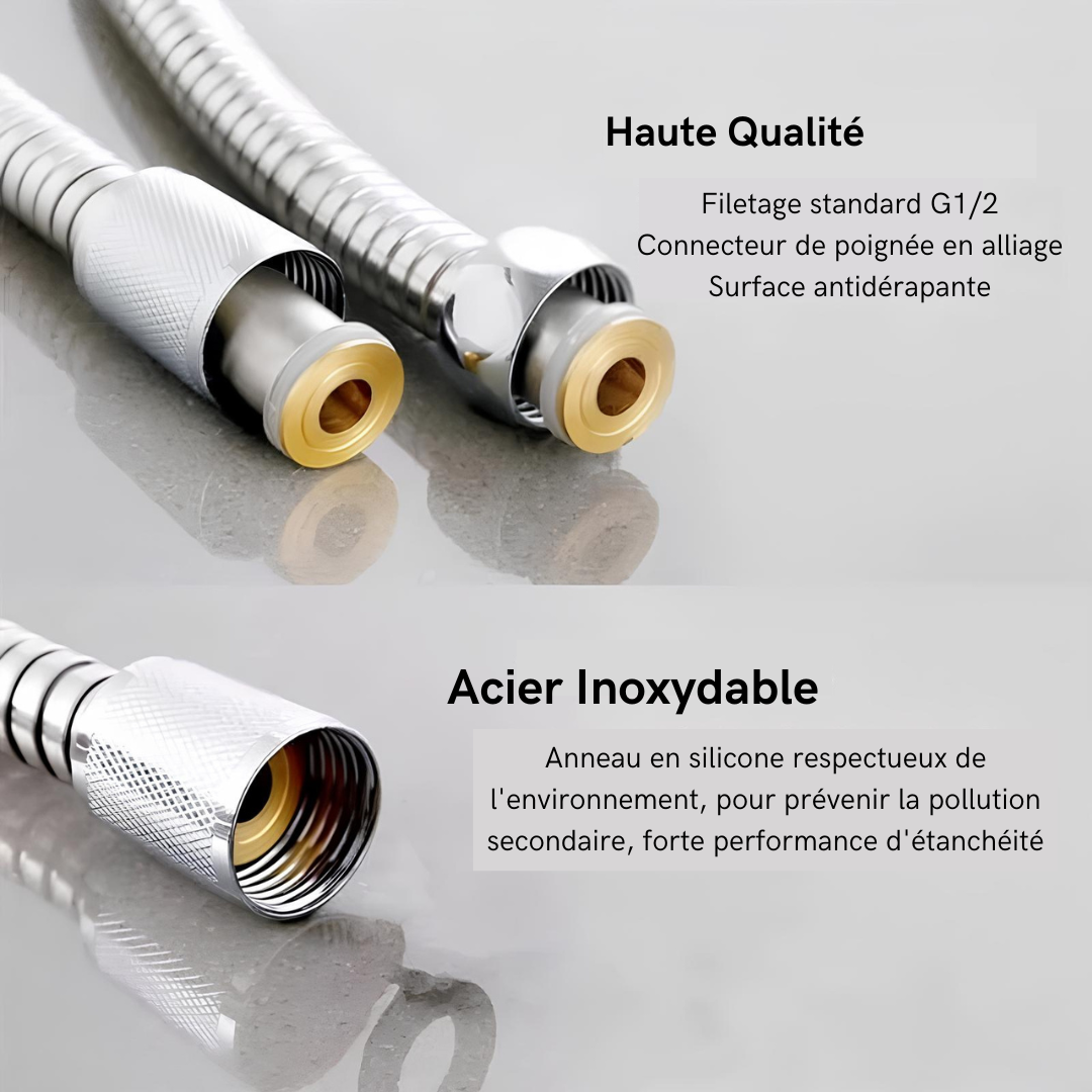 Tuyau Flexible Douche Extensible Premium